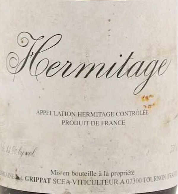 1986 Domaine Jean Louis Grippat Hermitage