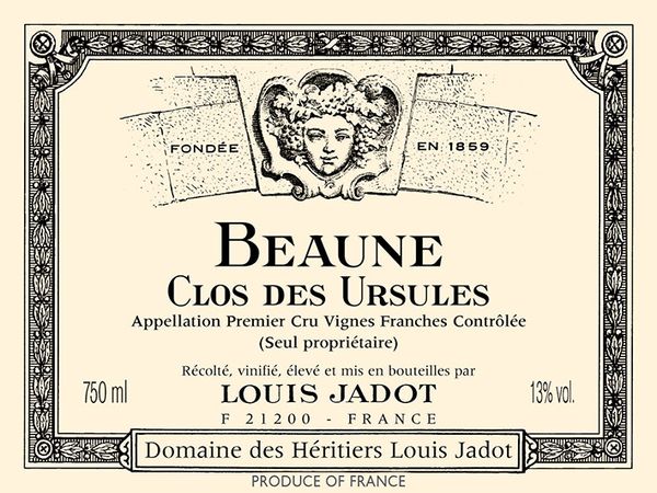 2005 Louis Jadot Domaine des Héritiers Beaune Clos des Ursules