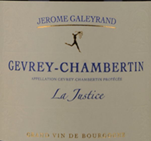 2020 Jerome Galeyrand Gevrey-Chambertin La Justice