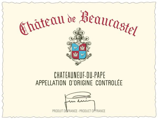 2020 Château de Beaucastel Châteauneuf-du-Pape