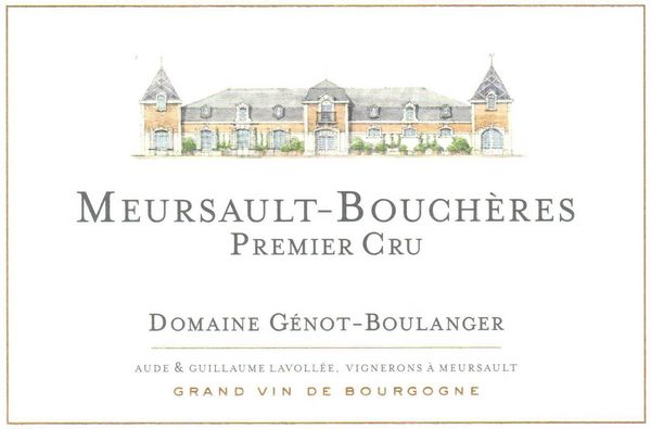 2020 Domaine Génot-Boulanger Meursault Les Bouchères