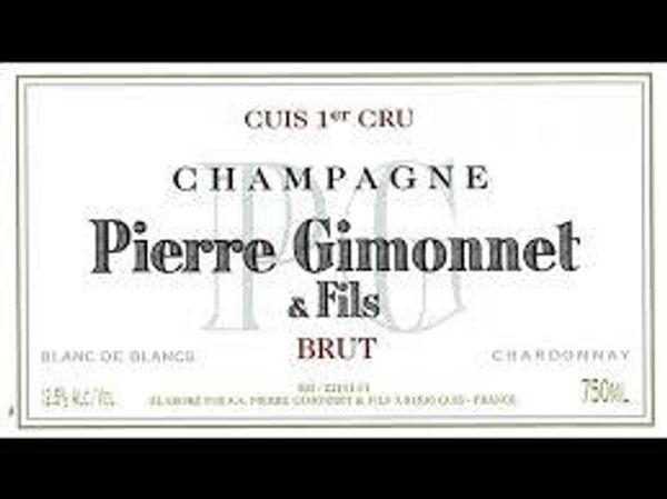 Pierre Gimonnet & Fils Champagne Cuis 1er Cru Blanc de Blancs Brut