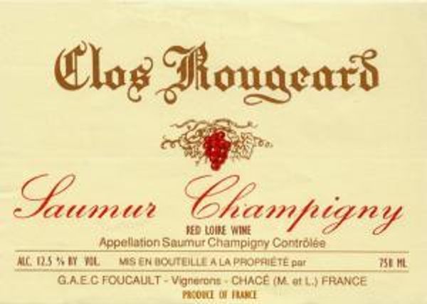 2011 Clos Rougeard Saumur-Champigny