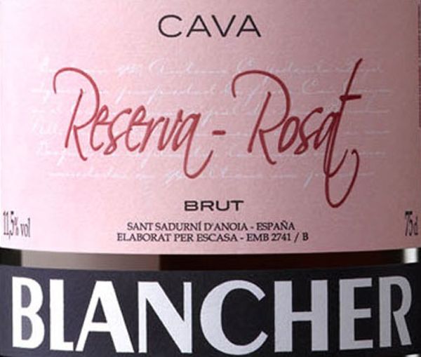 Blancher Cava Reserva-Rosat Brut