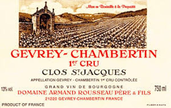 2002 Domaine Armand Rousseau Gevrey-Chambertin Clos St. Jacques