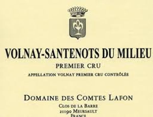 1999 Domaine des Comtes Lafon Volnay Les Santenots du Milieu