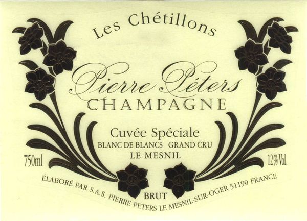 2004 Pierre Péters Champagne Cuvée Spéciale Les Chétillons Blanc de Blancs Brut