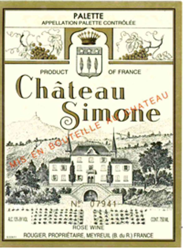 2021 Château Simone Palette Rosé