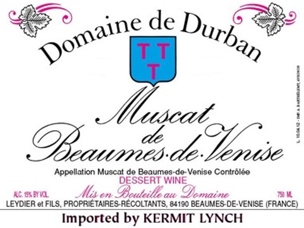 2020 Domaine de Durban Muscat de Beaumes de Venise