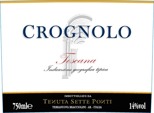 2020 Tenuta Sette Ponti Crognolo