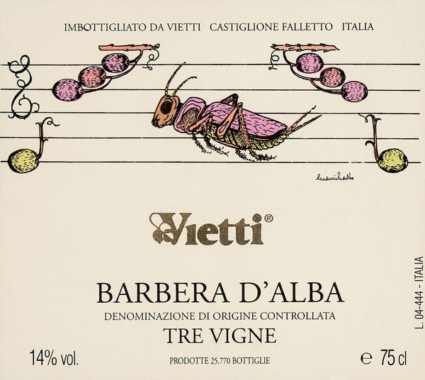 2020 Vietti Barbera d'Alba Tre Vigne