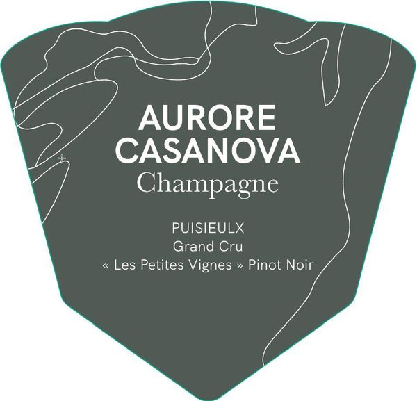 Aurore Casanova Champagne Puisieulx Blanc de Noirs Extra Brut
