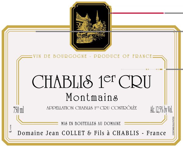 2020 Domaine Jean Collet et Fils Chablis Montmains