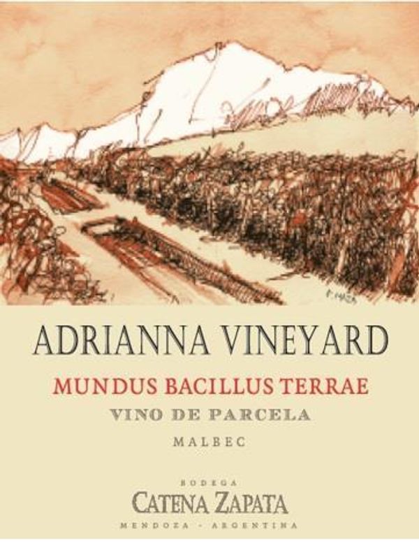 2017 Catena Zapata Adrianna Vineyard Mundus Bacillus Terrae Malbec