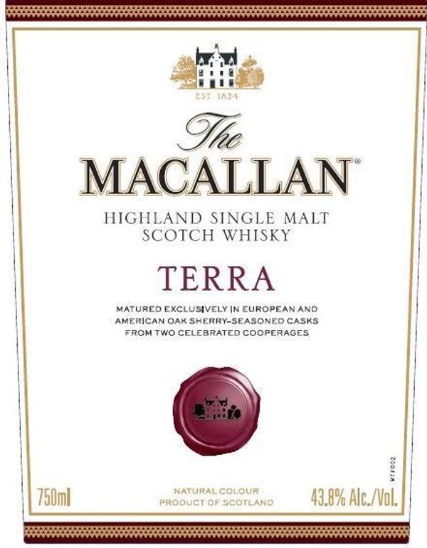 The Macallan Terra Highland Single Malt Scotch Whisky