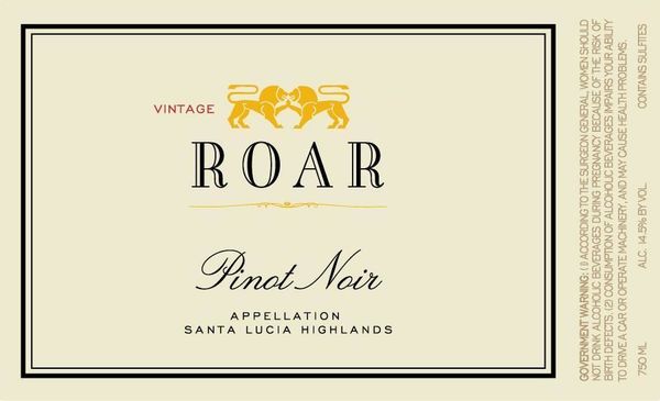 2021 Roar Santa Lucia Highlands Pinot Noir