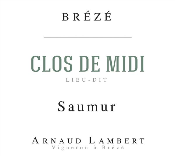 2021 Arnaud Lambert Saumur Blanc Clos de Midi