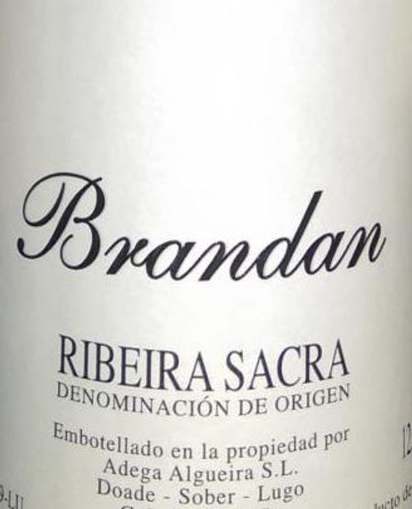 2019 Adega Algueira Brandan Ribeira Sacra