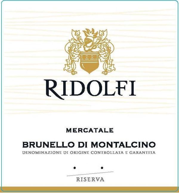 2016 Ridolfi Brunello di Montalcino Riserva Mercatale