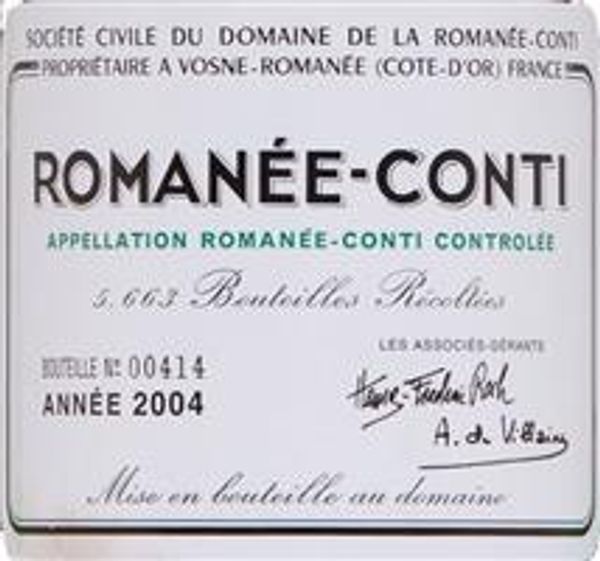 2004 Domaine de la Romanée-Conti Romanée-Conti
