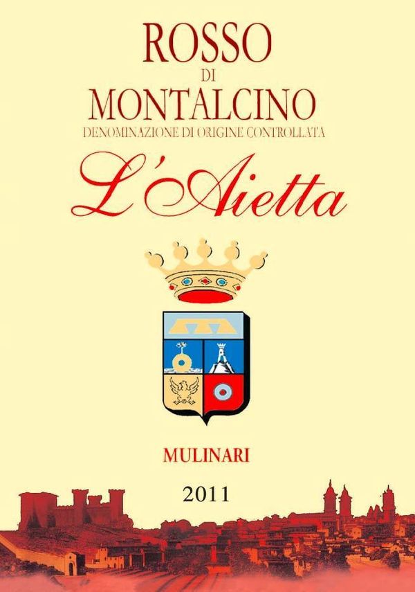 2018 L'Aietta Rosso di Montalcino