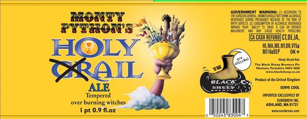 Black Sheep Monty Python's Holy Grail