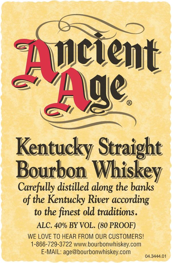 Ancient Age Kentucky Straight Bourbon Whiskey