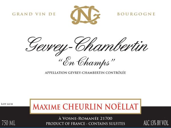 2020 Maxime Cheurlin Noëllat Gevrey-Chambertin En Champs