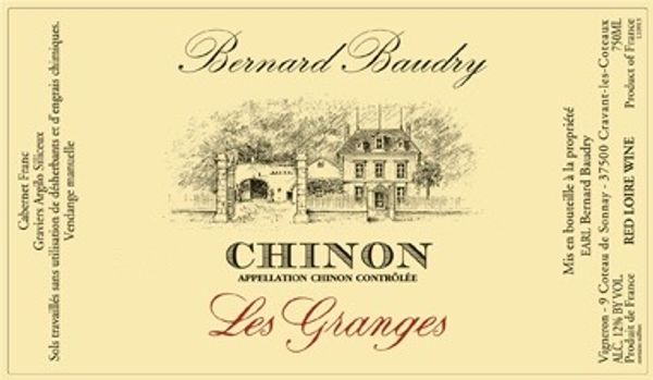 2019 Domaine Bernard Baudry Chinon Les Granges