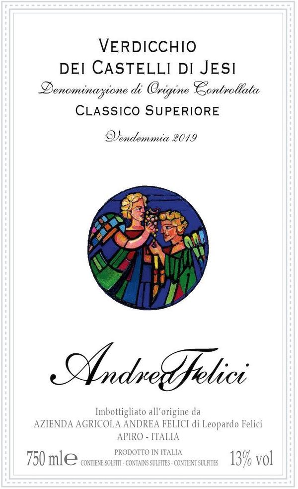 2021 Andrea Felici Verdicchio dei Castelli di Jesi Classico Superiore