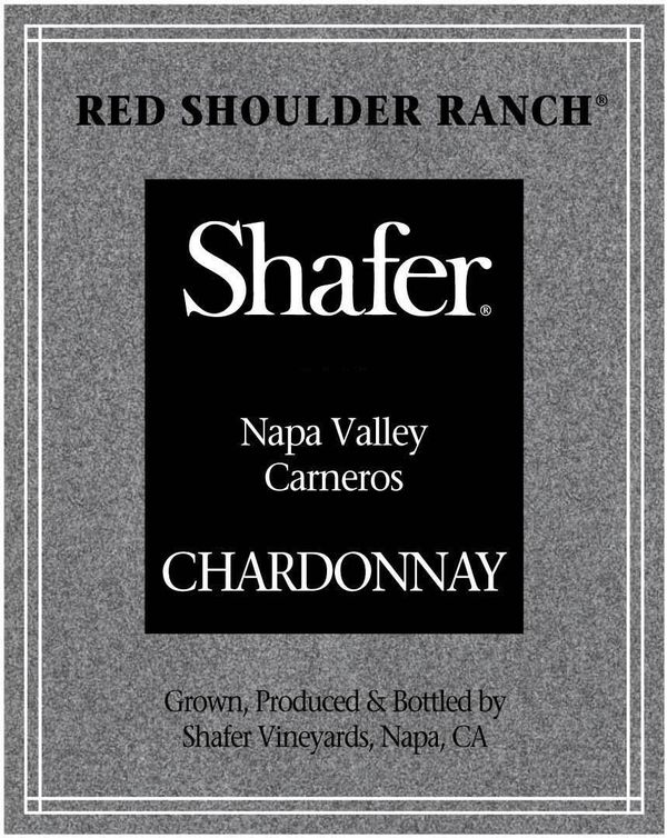 2021 Shafer Vineyards Red Shoulder Ranch Chardonnay