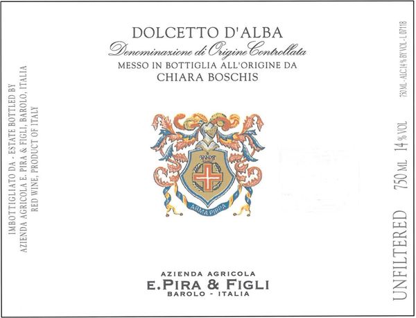 2020 E. Pira & Figli Chiara Boschis Dolcetto d'Alba