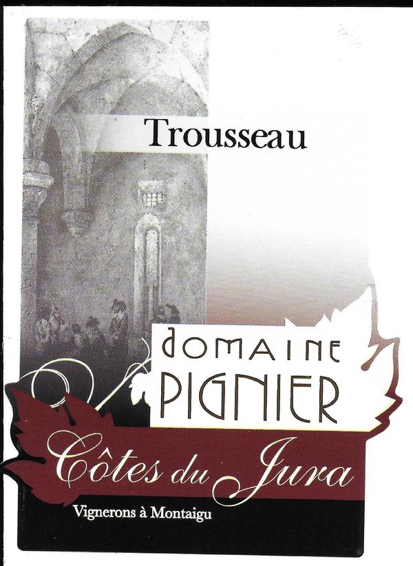 2020 Domaine Pignier Côtes du Jura Trousseau