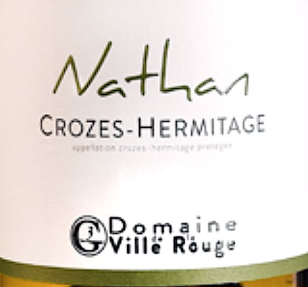 2019 Domaine de la Ville Rouge Nathan Crozes-Hermitage Blanc