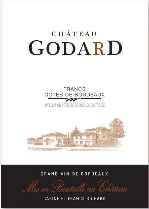 2019 Château Godard Francs Côtes de Bordeaux