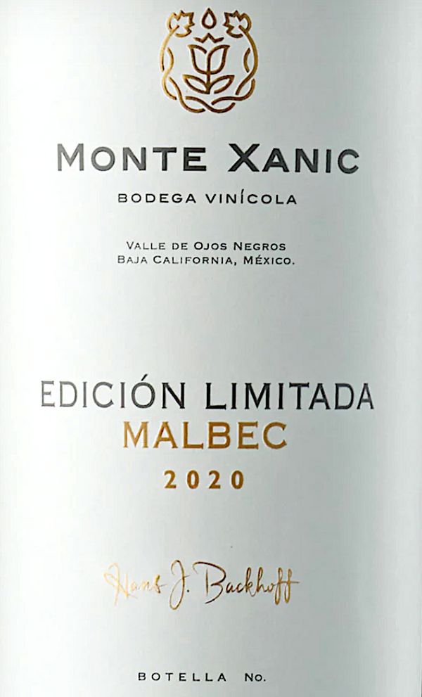 2020 Monte Xanic Edición Limitada Malbec
