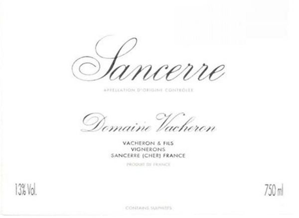 2019 Domaine Vacheron Sancerre Rouge