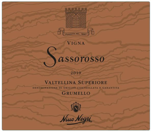 2019 Nino Negri Valtellina Superiore Grumello Vigna Sassorosso