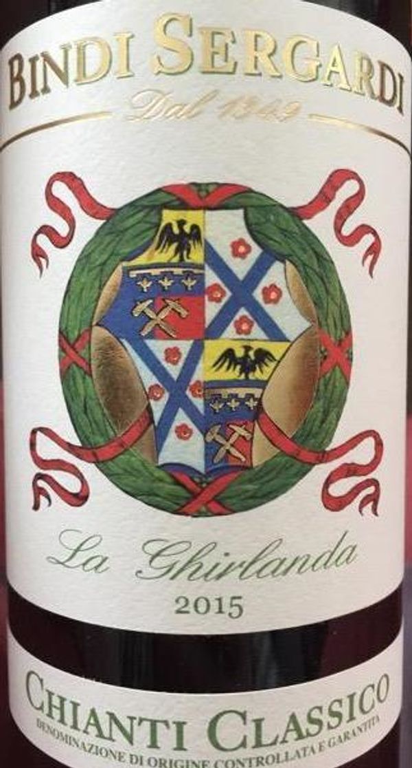 2016 Bindi Sergardi Chianti Classico La Ghirlanda