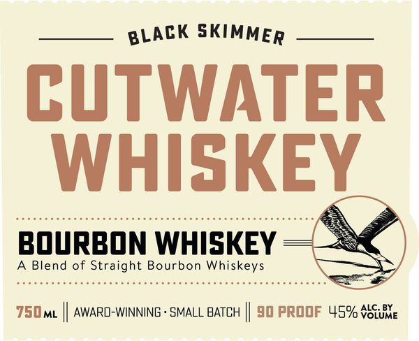 Cutwater Black Skimmer Bourbon Whiskey