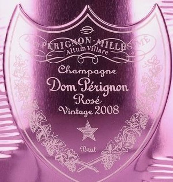 2008 Dom Pérignon Champagne Vintage Brut Rosé Lady Gaga Limited Edition