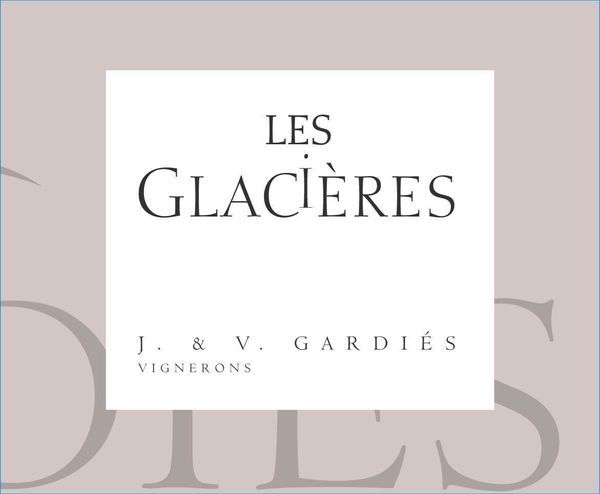 2021 Domaine Gardiés Côtes du Roussillon Les Glaciaires Blanc