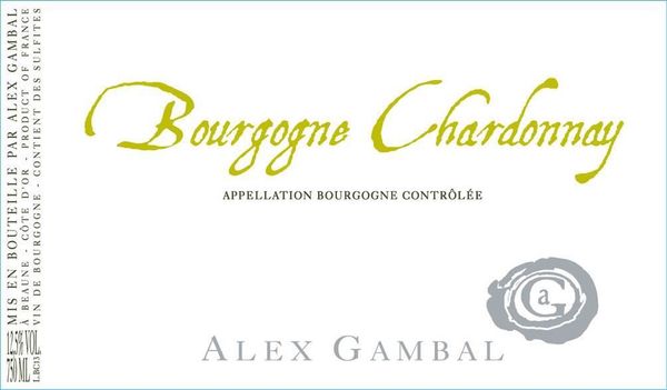 2015 Maison Alex Gambal Bourgogne Chardonnay