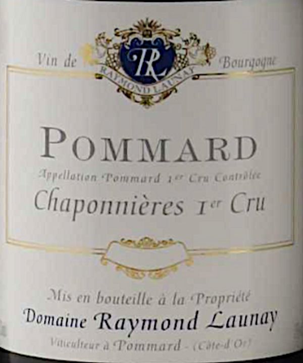 1988 Domaine Raymond Launay Pommard Les Chaponnières