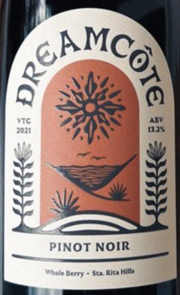 2021 Dreamcôte Sta. Rita Hills Whole Berry Pinot Noir