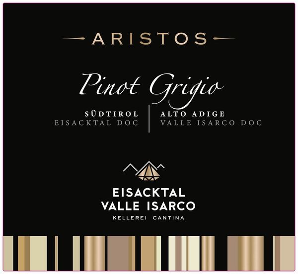 2018 Eisacktaler Kellerei Cantina Valle Isarco Aristos Pinot Grigio