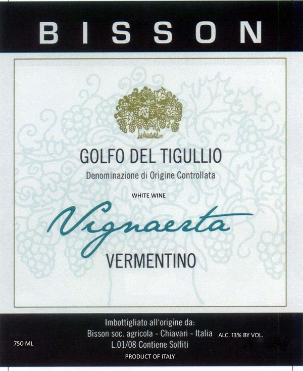 2021 Bisson Vignaerta