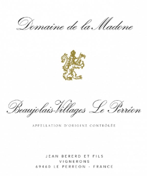 2020 Domaine de la Madone Beaujolais Le Perréon