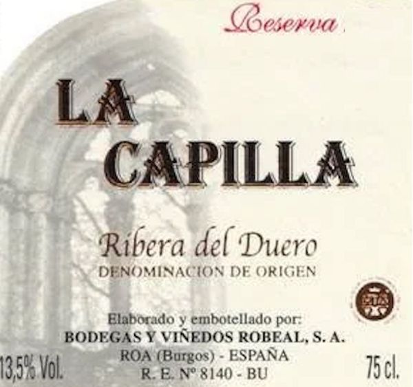 2017 Finca la Capilla Ribera del Duero Reserva