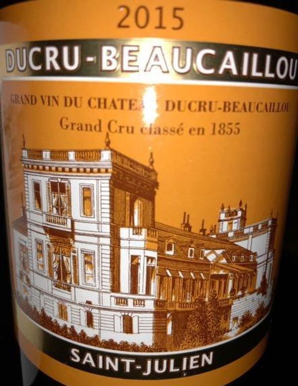 2015 Château Ducru-Beaucaillou St. Julien